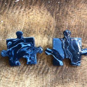 Handmade polymer clay earrings in the style Alyssa